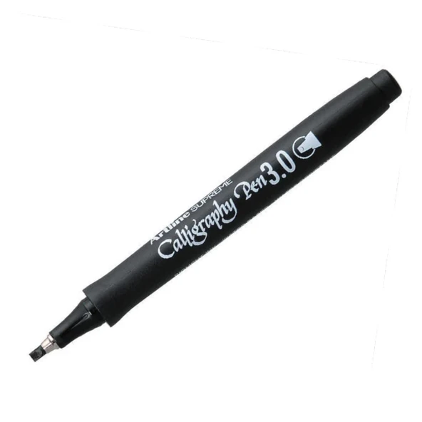 Artline Supreme EPF-243 Kaligrafi Kalemi 3.0 mm Siyah - 2