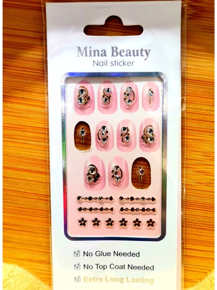 Monalisa Home Lüks  Figürlü  Nail Sticker ürün görseli 1