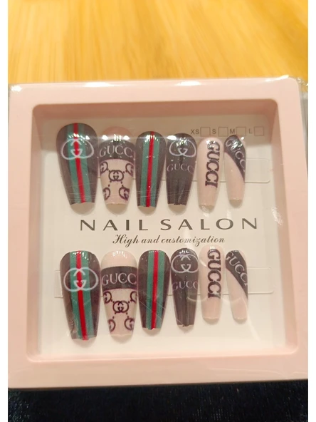 Monalisa Home Lüks  Figürlü  Takma Tırnak ürün görseli