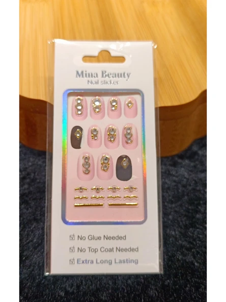 Monalisa Home Lüks  Figürlü  Nail Sticker ürün görseli 1