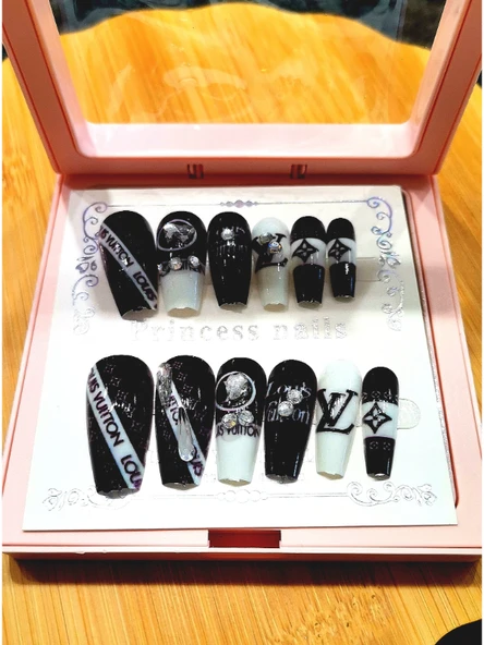 Monalisa Home Lüks  Figürlü  Takma Tırnak ürün görseli 1