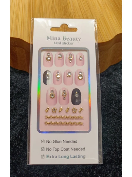 Monalisa Home Lüks  Figürlü  Nail Sticker ürün görseli 1