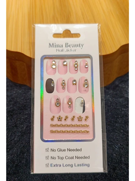 Monalisa Home Lüks  Figürlü Nail Sticker ürün görseli 1