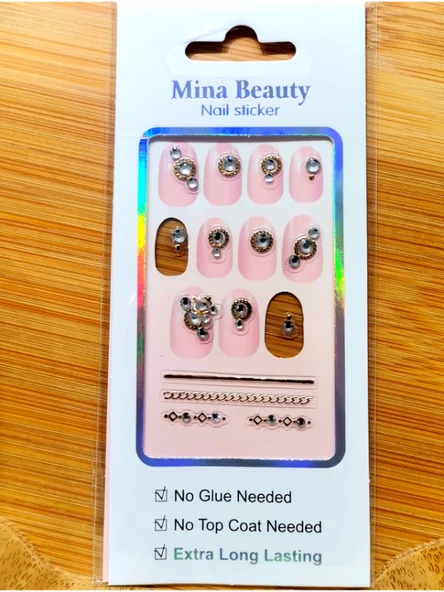 Monalisa Home Lüks  Figürlü  Nail Sticker ürün görseli 1