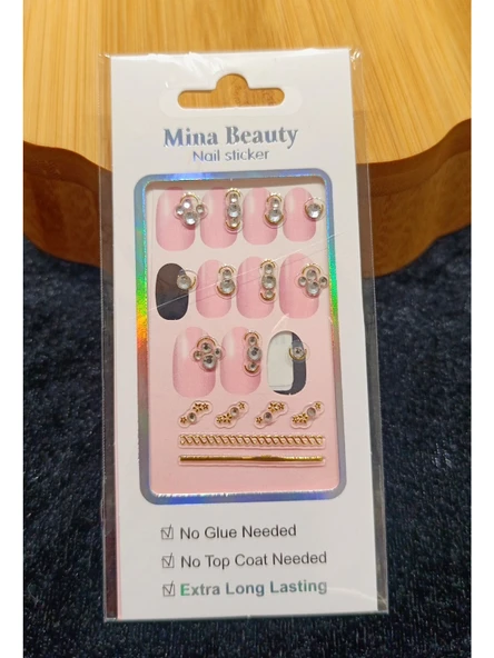 Monalisa Home Lüks  Figürlü  Nail Sticker ürün görseli 1