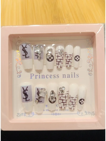 Monalisa Home Lüks  Figürlü  Takma Tırnak ürün görseli