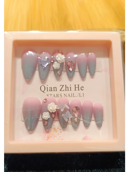 Monalisa Home Lüks  Figürlü  Takma Tırnak ürün görseli 1