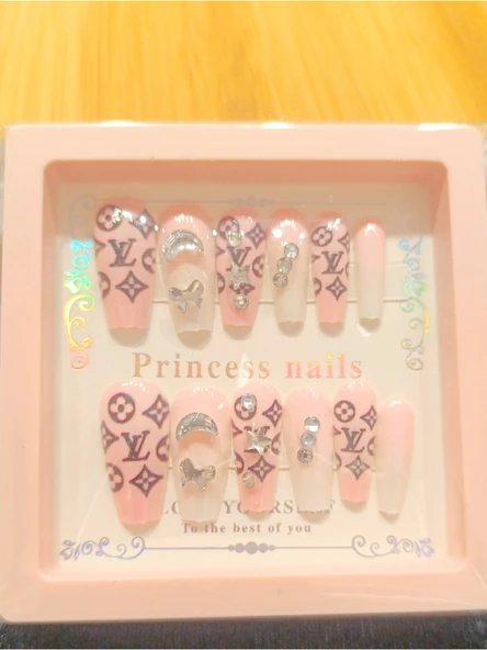 Monalisa Home Lüks  Figürlü  Takma Tırnak ürün görseli