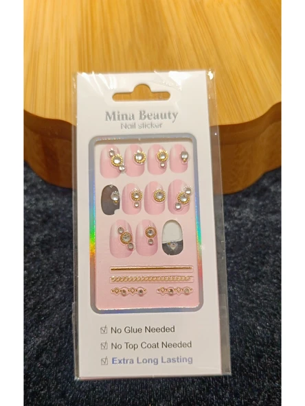 Monalisa Home Lüks  Figürlü  Nail Sticker ürün görseli 1