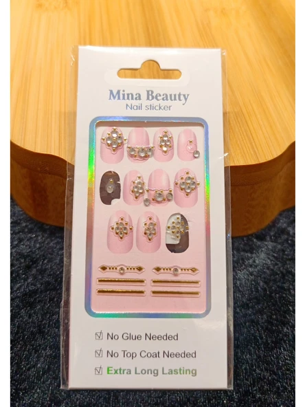 Monalisa Home Lüks  Figürlü  Nail Sticker ürün görseli