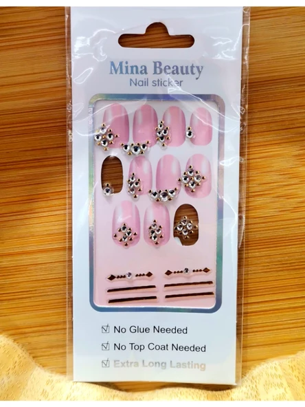 Monalisa Home Lüks  Figürlü  Nail Sticker ürün görseli