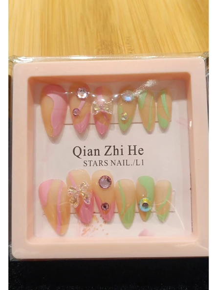 Monalisa Home Lüks  Figürlü  Takma Tırnak ürün görseli