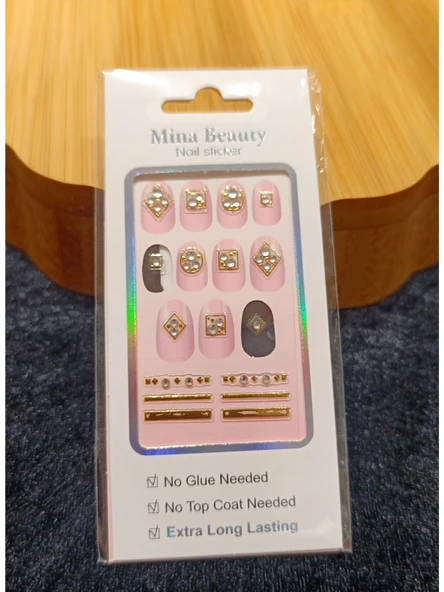Monalisa Home Lüks  Figürlü  Nail Sticker ürün görseli
