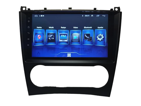 MERCEDES C W203 1999/2004 CLK W209 2005/2009 9 İNÇ 8-128 ürün görseli