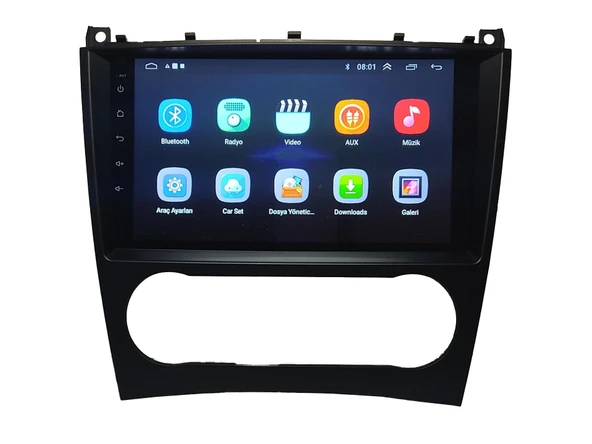 MERCEDES C W203 1999/2004 CLK W209 2005/2009 9 İNÇ 8-128 - Resim 2