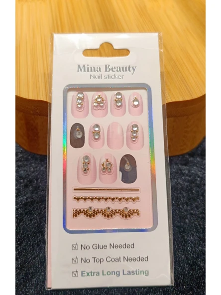 Monalisa Home Lüks  Figürlü  Nail Sticker