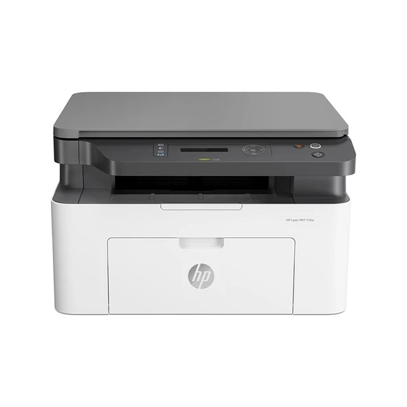 HP Laser MFP 135W 4ZB83A Wi-Fi + Tarayıcı + Fotokopi Mono Çok Fonksiyonlu Lazer Yazıcı