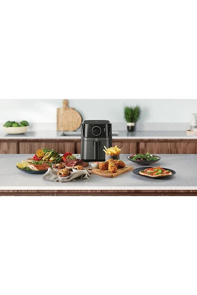Create 5 AirFryer E5AF1-4GB 3,5 litre Hazne- 2.5 Litre İç Sepet Kapasiteli, Pişirme Kabı Hediyeli - 6