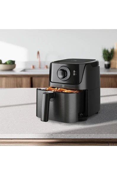 Create 5 AirFryer E5AF1-4GB 3,5 litre Hazne- 2.5 Litre İç Sepet Kapasiteli, Pişirme Kabı Hediyeli - 5