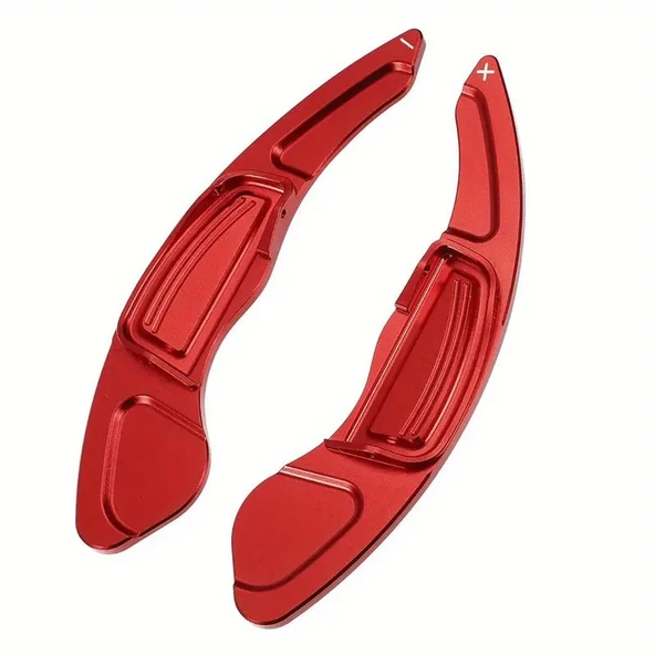 HONDA CİVİC FD6 F1 VİTES KOLU SHİFT PADDLE 2006-2012 KIRMIZI RENK METAL - Resim 2