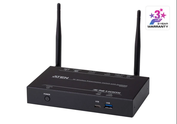 4K Wireless Presentation Switch with Quad View TdrTR