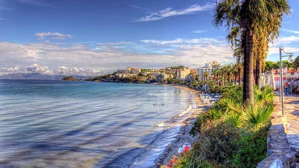 Aydın Plaj Manzaralı Duvar Kağıdı - Resim 7