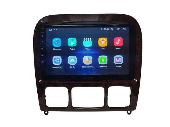 MERCEDES S CLASS SERİSİ 2000/2006 9 İNÇ  4-32 - Resim 2