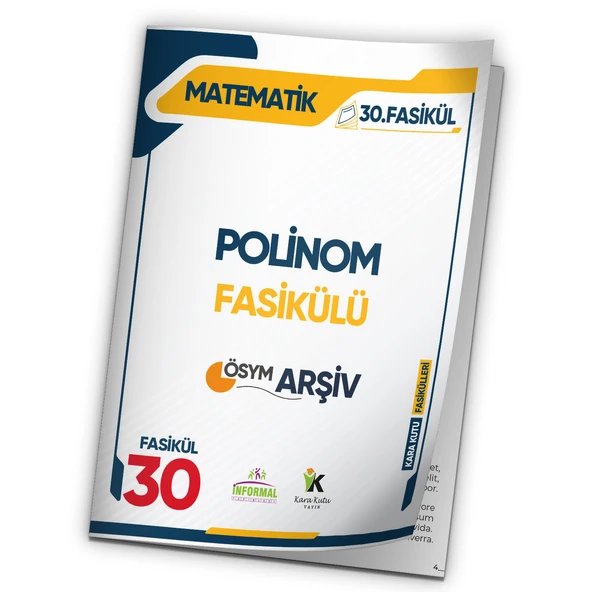 2025 TYT Matematik Polinom ÖSYM Çıkmış Soru Modüler Set 30. Fasikülü