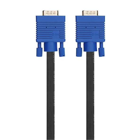 S-link SLX-177 VGA M-M 10m Monitör Kablosu