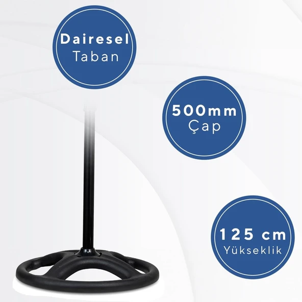 Kumtel 3in1 Sanayi Tipi Vantilatör 18" KTF-310 - Resim 3