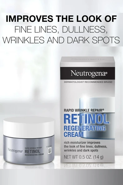 Neutrogena Retinol Regenerating Yüz Kremi 14GR - Resim 3