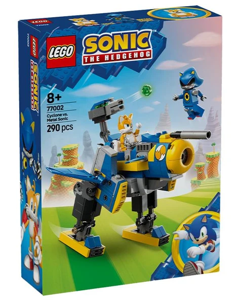 Lego Sonic The Hedgehog Cyclone Metal Sonic e Karşı 77002