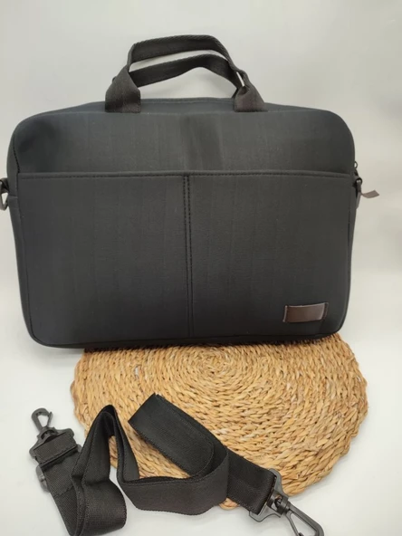 Leptop Bölmeli Evrak Çantası Omuz Askılı - 5