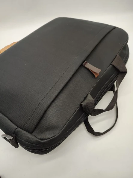 Önü Fermuarlı Leptop Bölmeli Evrak Çantası - 3