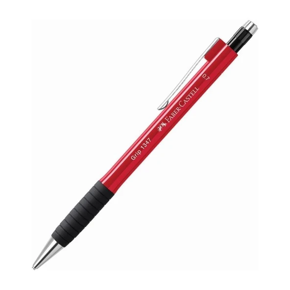 Faber Castell Versatil Kalem Grip 1347 0.7 Mm Kırmızı