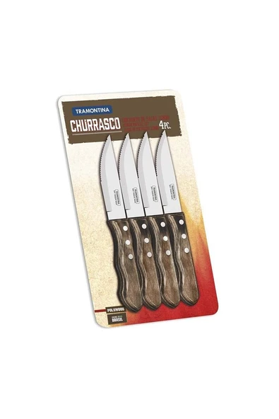 Churrasco 21199/931 Jumbo Biftek-steak Bıçağı (4LÜ BLİSTER)