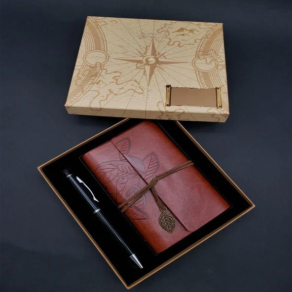 Defter ve Siyah Touchpen Kalem Seti TdrTR