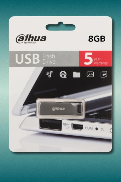 Dahua 8gb Metal Usb Bellek U156 Titan Gri - 4