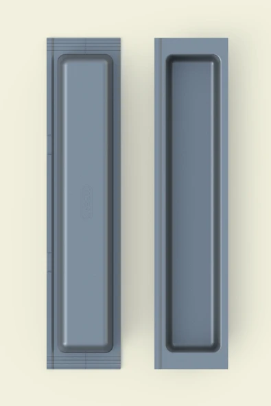 Mutfak Çekmece Içi Kaşıklık, Antrasit Tek Bölmeli Modül 11Cm X 48Cm - 3