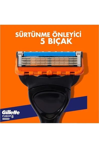 Gillette Fusion5 Power Pilli Tıraş Bıçağı - 4