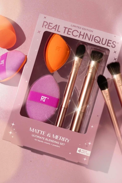 REAL TECHNIQUES MATTE&MERRY - 3