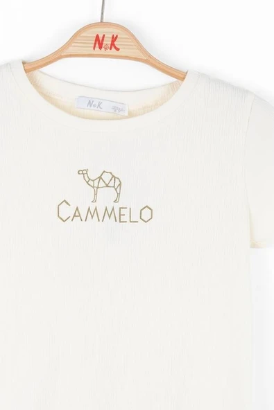 Kız Çocuk Camelo Tshirt - Resim 4