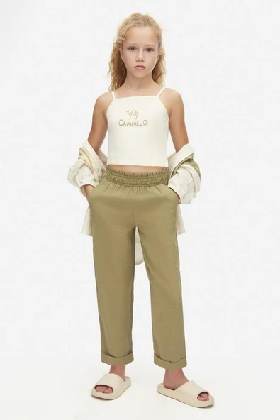 Kız Çocuk Camelo Crop - Resim 10