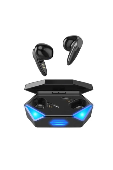 QASUL Kablosuz Kulak içi Rgb Işıklı Mikrofonlu Kalite Ses Tüm Telefon Uyumlu Oyuncu Kulaklığı - 2