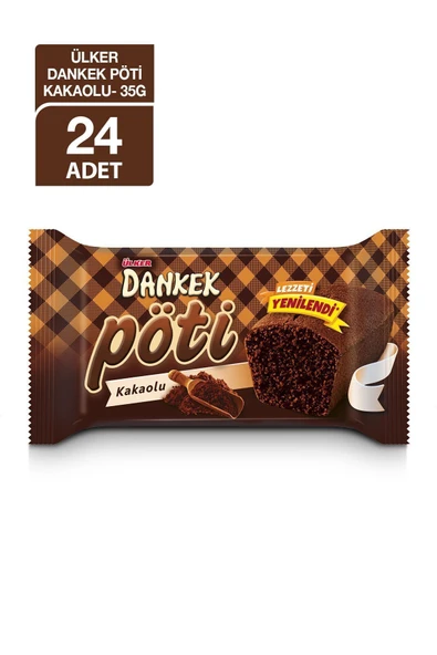 Ülker 24 Adet Dankek Pöti Kakaolu