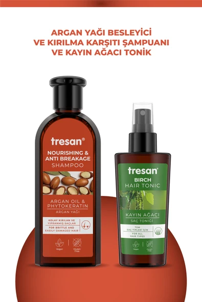 Argan Yağı Besleyici Ve Kırılma Karşıtı Bakım Şampuanı 300 ml K.ağacı Özlü Saç Toniği