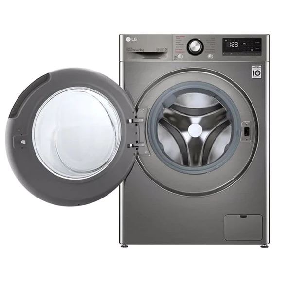 LG F4V3VYWKPE 9 Kg 1400 Devir Gümüş Çamaşır Makinesi - 4