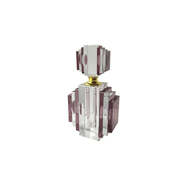 Lucky Art Kristal Bordo Şişe 9x4x17 Cm