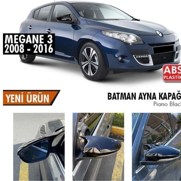 Renault Megane 3 Batman Ayna Kapağı