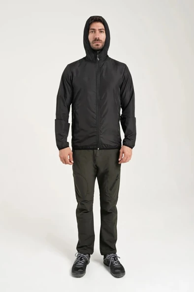 Exuma Erkek Siyah Yağmurluk 1311002 - 7